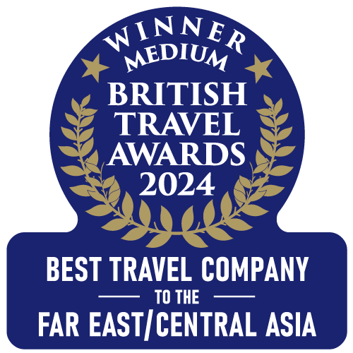 British Travel Awards 2024 - Best Travel Company to the Far East and Central Asia