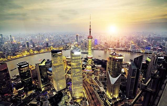 Days 1-2: Fly overnight to Shanghai