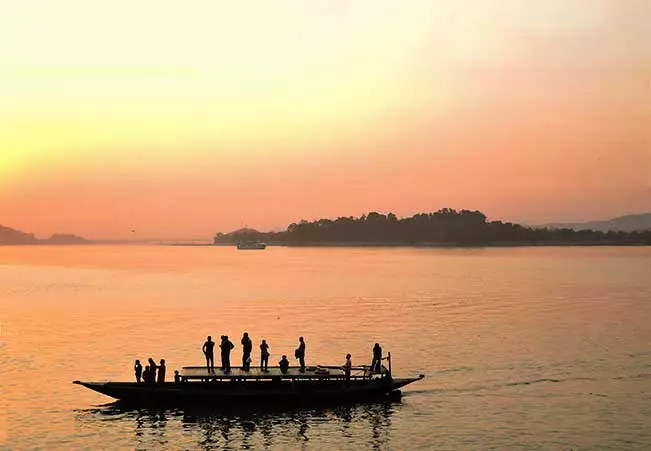 The Brahmaputra River flows through national parks and remote communities giving a wonderfully authentic glimpse of India not often seen.