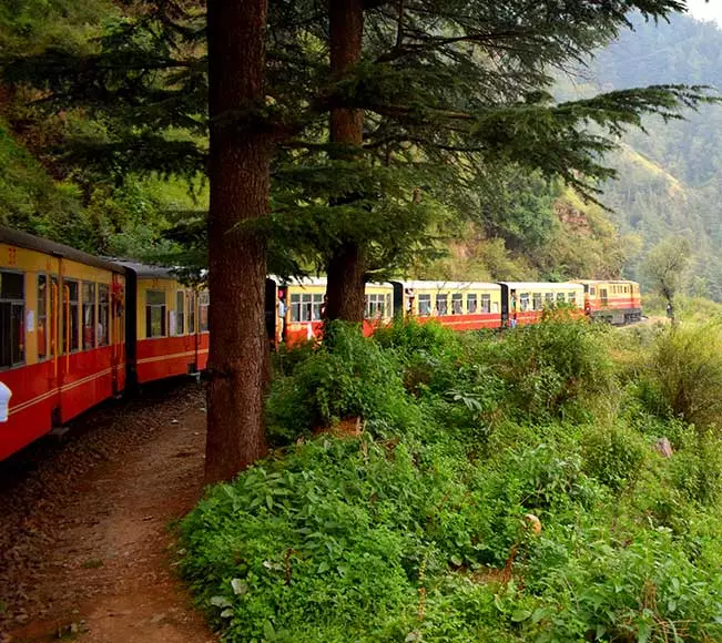 Shimla is magnificently placed in the foothills of the Himalaya, perfect for hiking and biking, and there is also the UNESCO-listed Toy Train, for a wonderfully picturesque train ride